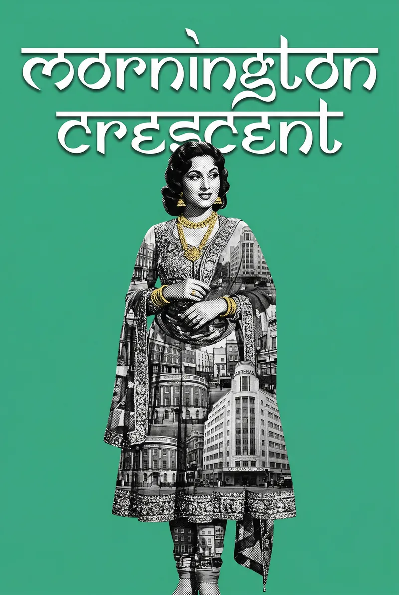 Mornington Crescent Bollywood-style poster — London tube station wall art print