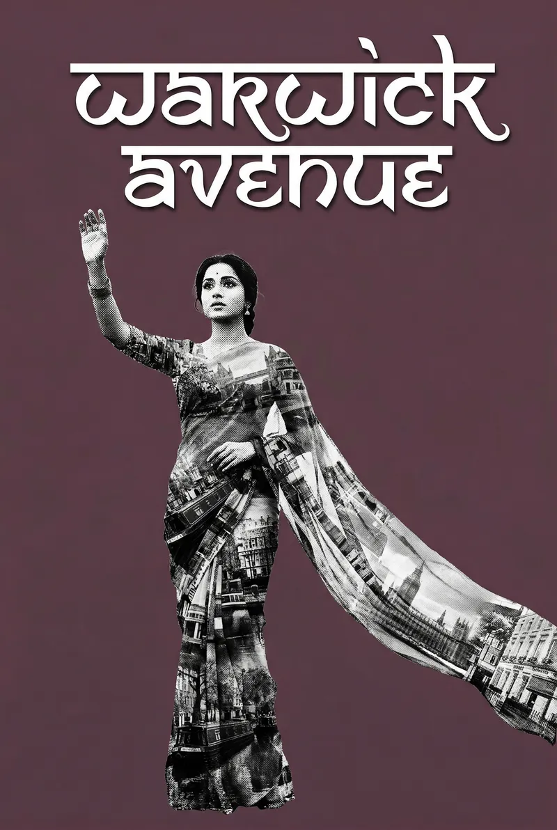 Warwick Avenue Bollywood-style poster — London tube station wall art print