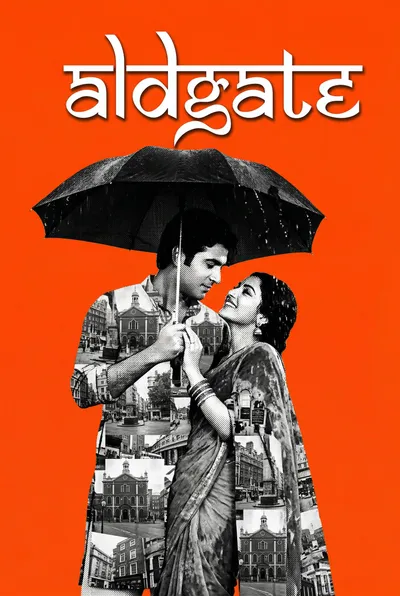 Aldgate Bollywood-style poster — London tube station wall art print