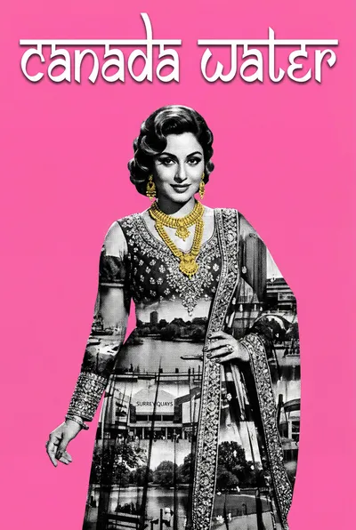 Canada Water Bollywood-style poster — London tube station wall art print