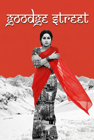 Goodge Street Bollywood-style poster — London tube station wall art print