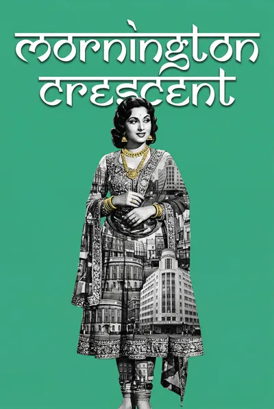 Mornington Crescent Bollywood-style poster — London tube station wall art print