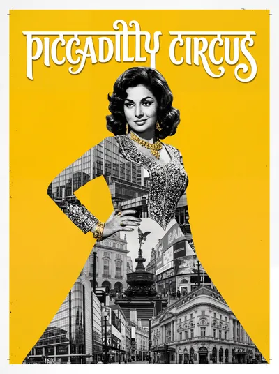 Piccadilly Circus Bollywood Poster