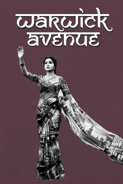 Warwick Avenue Bollywood-style poster — London tube station wall art print